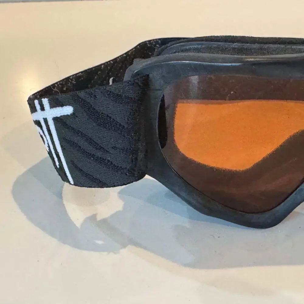 Scott Youth Black Snow Goggles